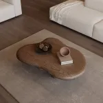 Cloud wooden coffee table