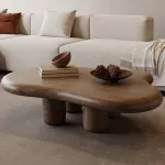 Cloud wooden coffee table