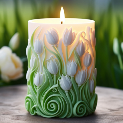 Flower Scented Candle